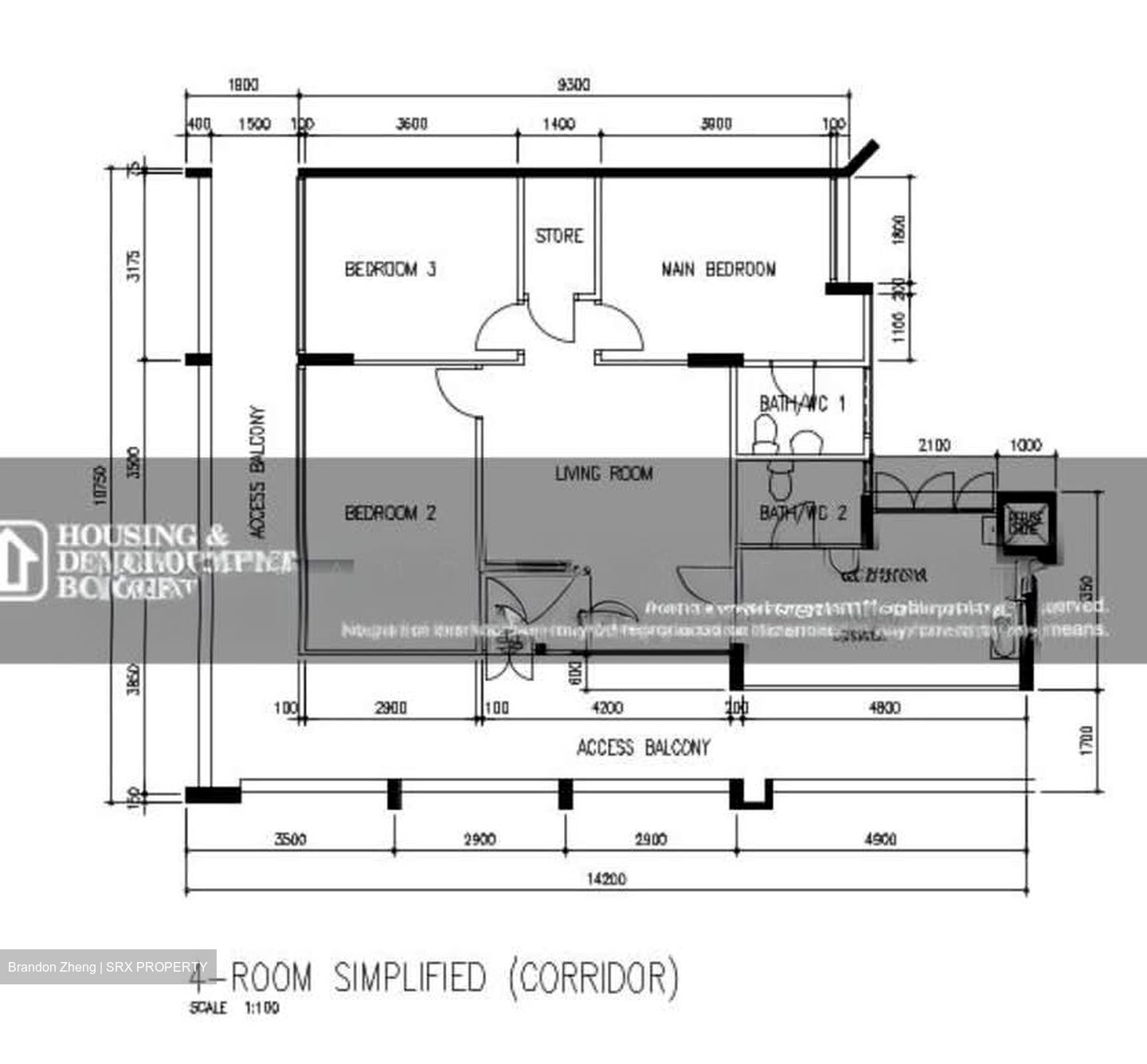 Blk 270 Bangkit Road (Bukit Panjang), HDB 4 Rooms #540894401